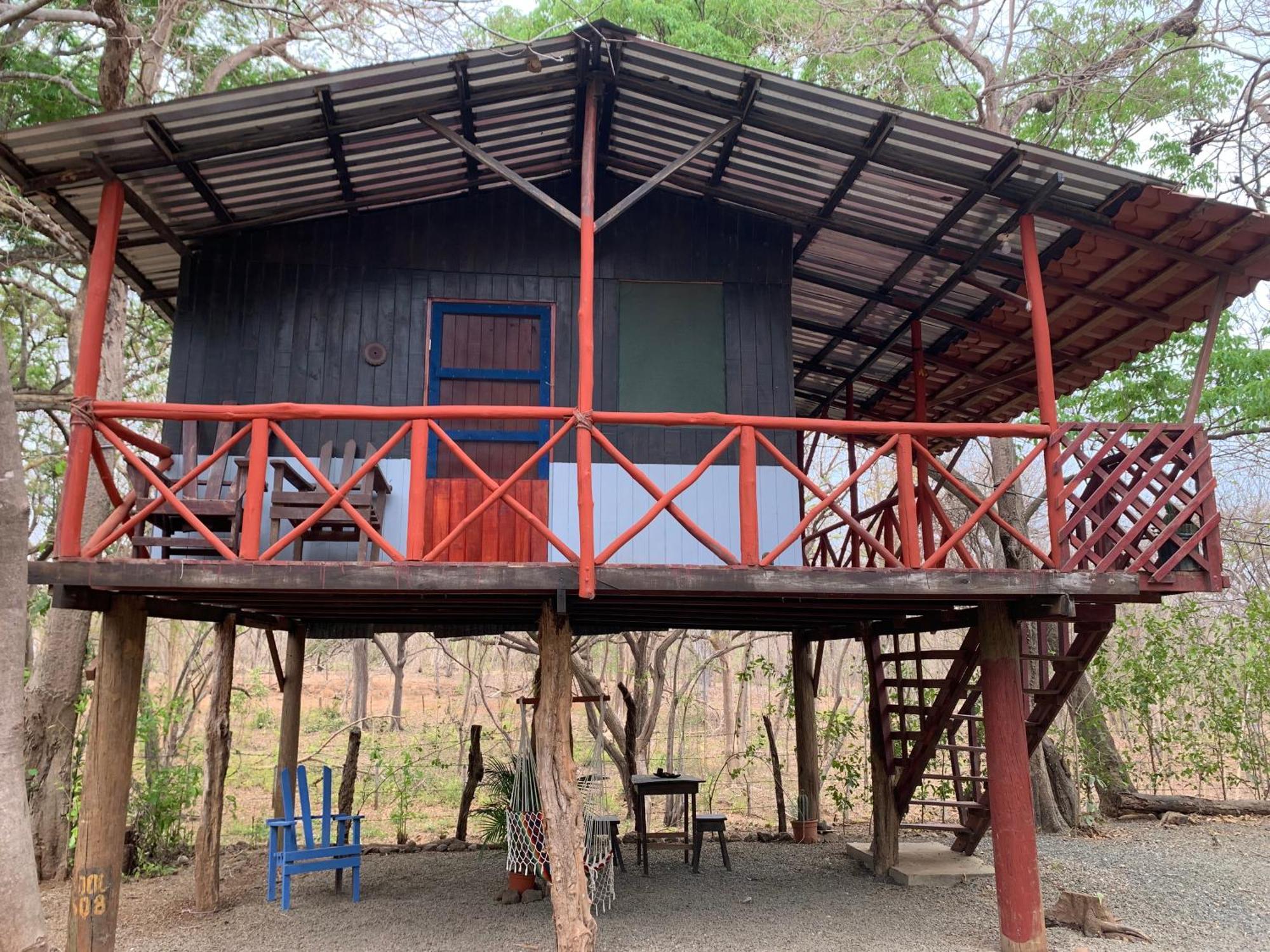 Nieves Surf Hostel And Camping Playa Avellana Eksteriør bilde